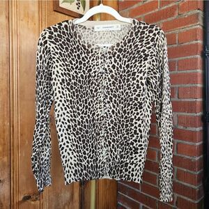 Zara Animal Print Cardigan